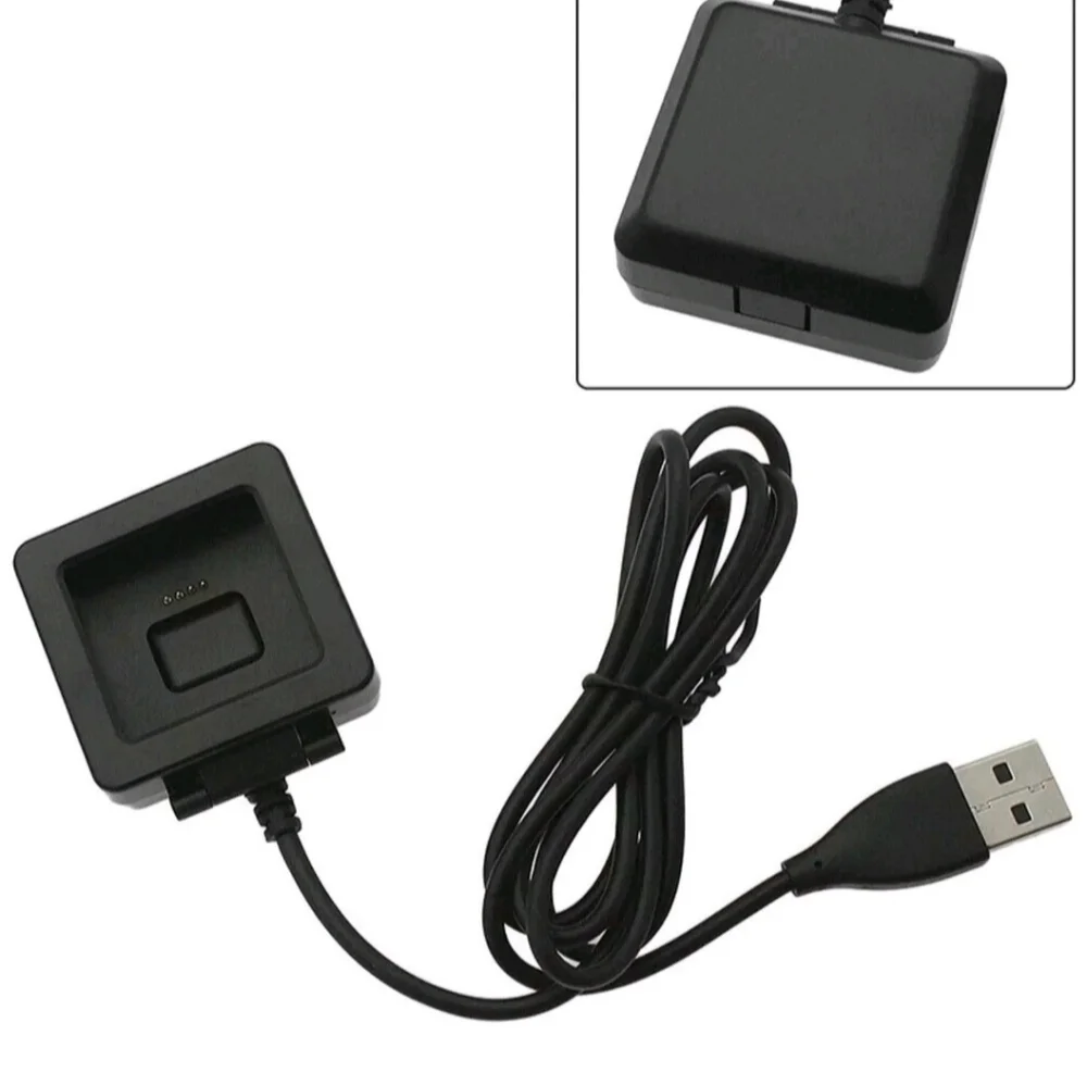 Smartwatch USB Charger for Fitbit Blaze, Charging Cable Cord Dock Stand. The ite
